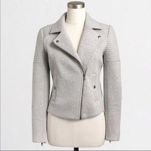 J.CREW Knit Moto Jacket Size M